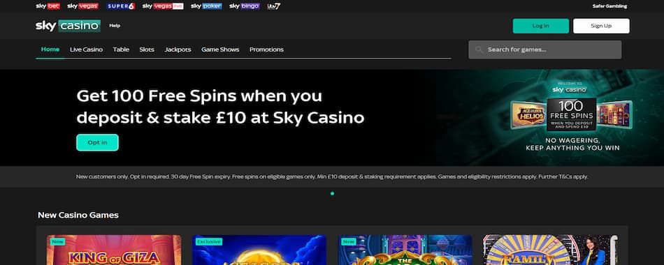 Sky casino